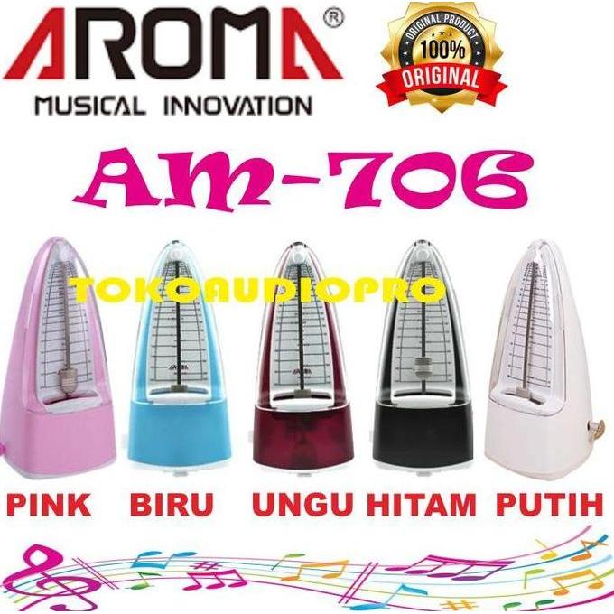 Aroma AM706 Mechanical Metronome Analog Metronome Aroma AM-706 Metronome Piano