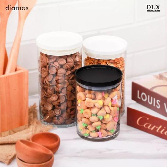 Termurah / Hot Sale (Garansi) Promo Lebaran Set Toples Lebaran Isi 3 | Toples Kaca | Toples Makanan 