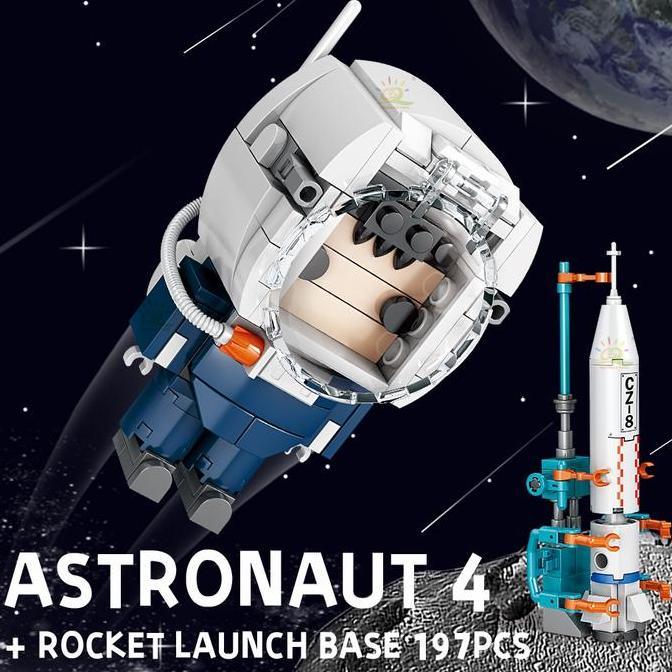 Lego Astronot Brick Lego Luar Angkasa