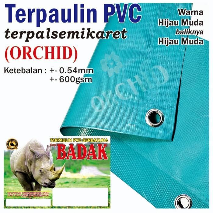 terpal kolam uk.3x2x1meter Merk orchid