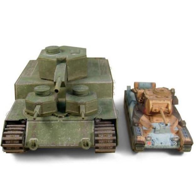 DIY Papercraft Tank Super-Heavy Jepang