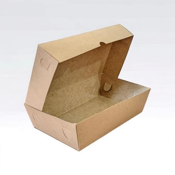 Paper Lunch Box Large Laminasi 100 pcs 325 gsm