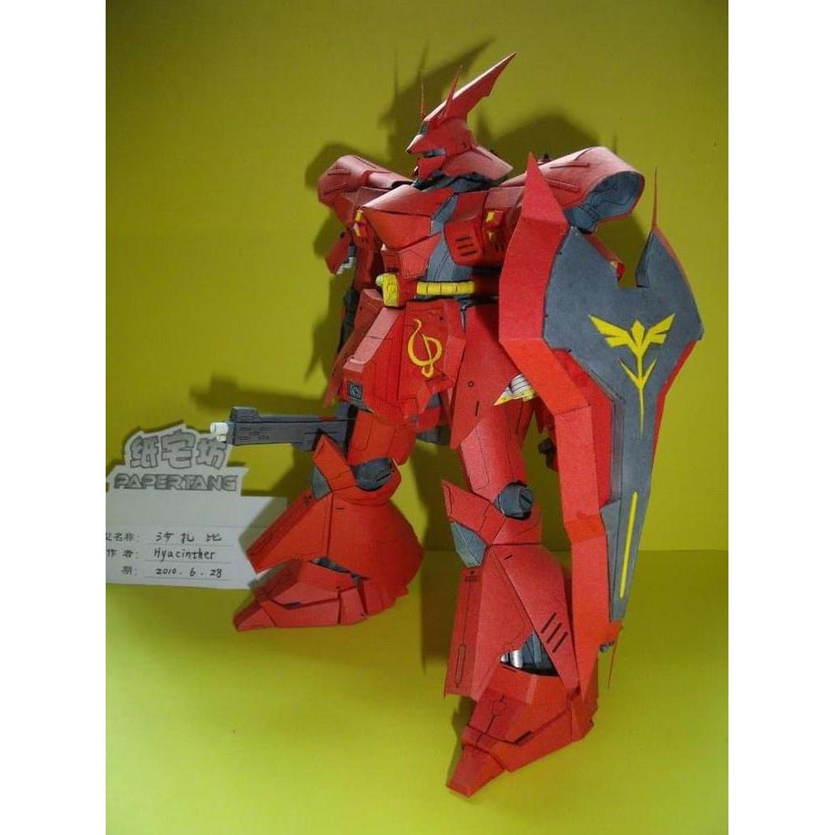 DIY Papercraft Gundam SAZABI