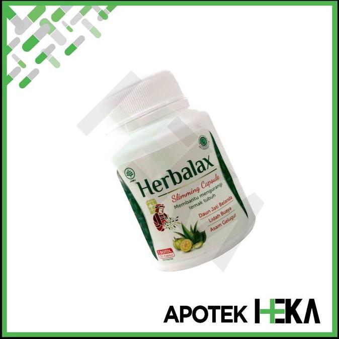 Ultrafit- Herbalax Botol Isi 30 Kapsul - Obat Pelangsing Penurun Berat Badan