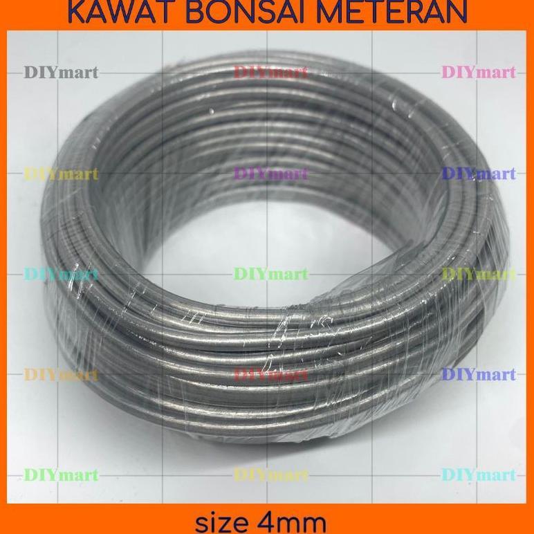 Promo Cod Kawat Bonsai Aluminium Meteran 4Mm ><