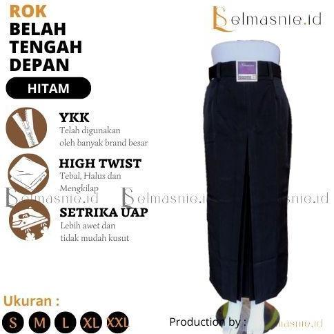 rok span rempel depan sekolah smp sma rok panjang sekolah