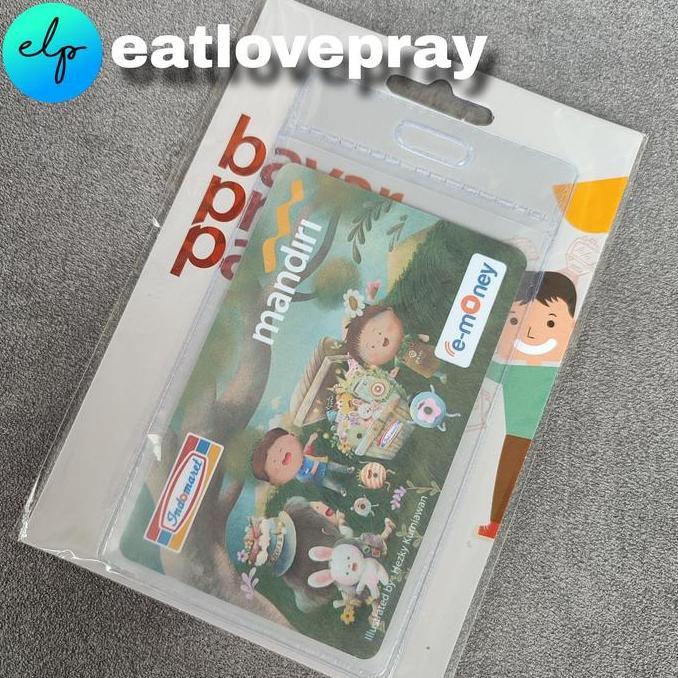 Kartu etoll emoney Original Mandiri Edisi Indomaret Card/Kartu Tol