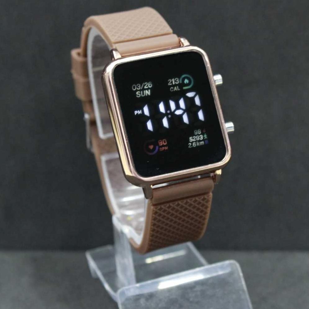 fast delivery new 2025 jam led unisex cewek cowok / jam tangan led cewek cowok / jam tangan led unis