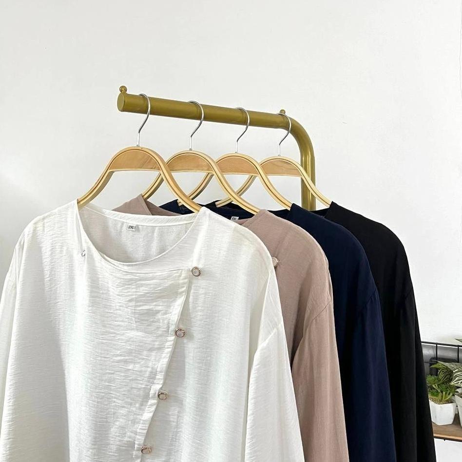 Akavi Kalisa Tunik Linen Oversize Jumbo