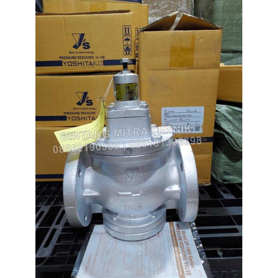 TERMURAH - PRESSURE REDUCING VALVE YOSHITAKE GP-1000 PRV GP-1000 65A 2 1/2"