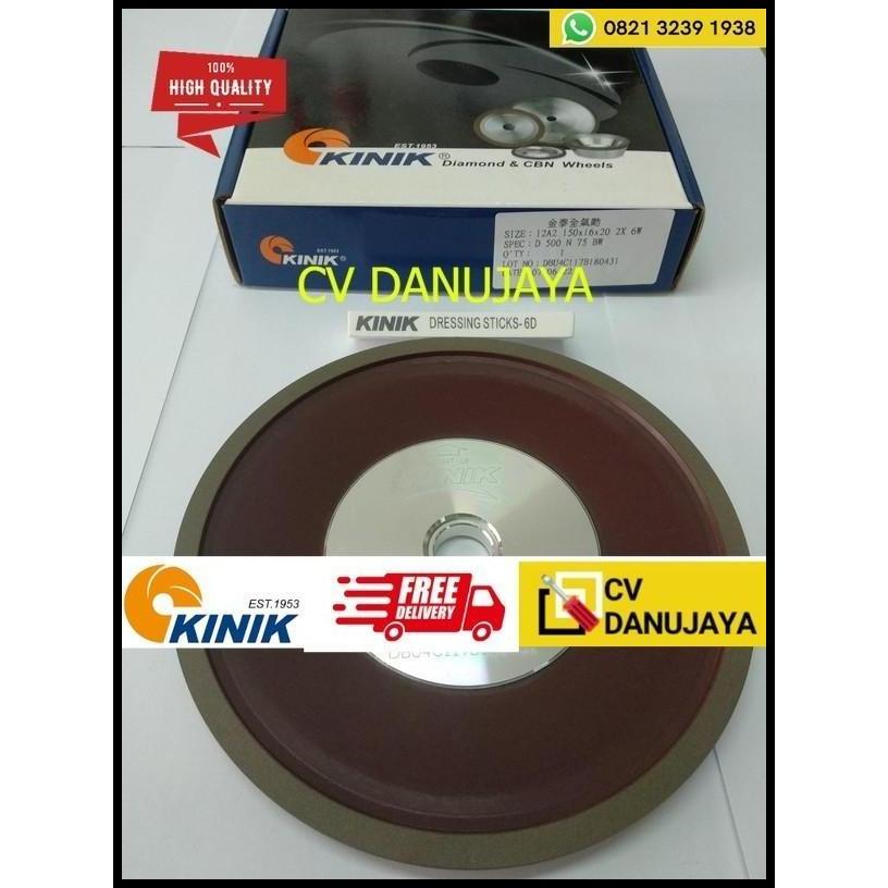 TERLARIS DIAMOND WHEEL BATU GERINDA POTONG KINIK 6 INCH #500 