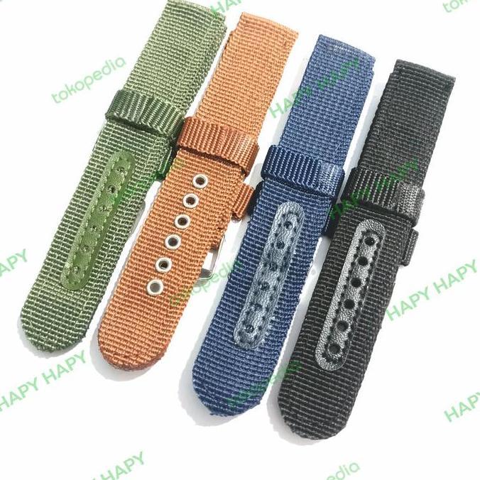 strap jam tangan Kanvas murah tali nylon tali jam tangan murah kanvas
