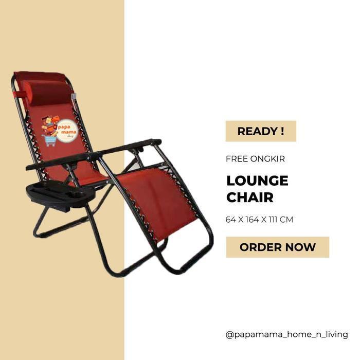 Kursi Malas - Kursi Santai Import include meja samping - Medan Grosir