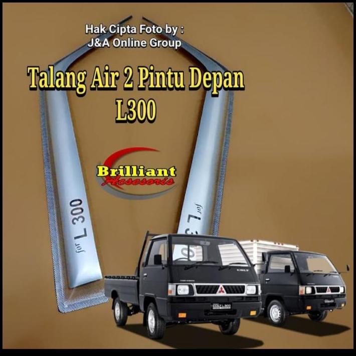 BEST DEAL TALANG AIR MOBIL  L300 WARNA SILVER ISI 2 PINTU PLUS LEM 