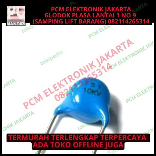 BEST DEAL KAPASITOR CAPACITOR KERAMIK MILAR CERAMIC 150PF 151 150 PF 10KV 10 KV 