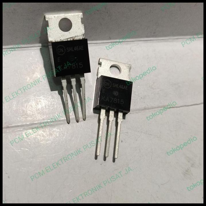 TERLARIS 2593 IC REGULATOR 15V 15VOLT 15 VOLT TRANSISTOR TR KA7815 ON MOTOROLA 