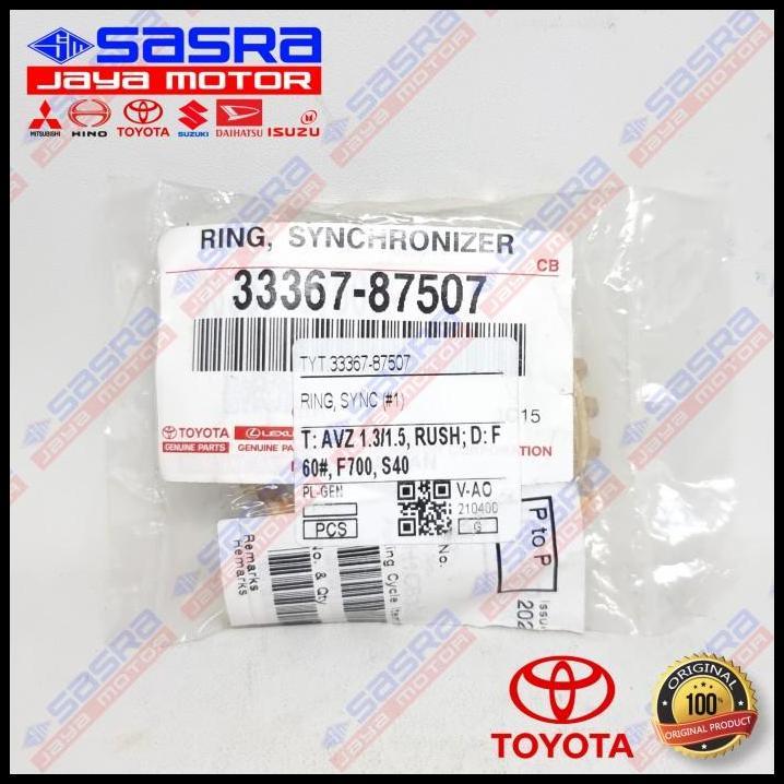 GRATIS ONGKIR RING SYNCHRONIZER #1 MT - AVANZA ALL|RUSH|GRANMAX - TOYOTA GENUINE ORI 