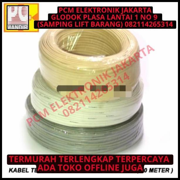HOT DEAL KABEL CABLE TELEPON TELPON TELEPHONE KITANI 1ROLL 1 ROLL 90M 4PIN 