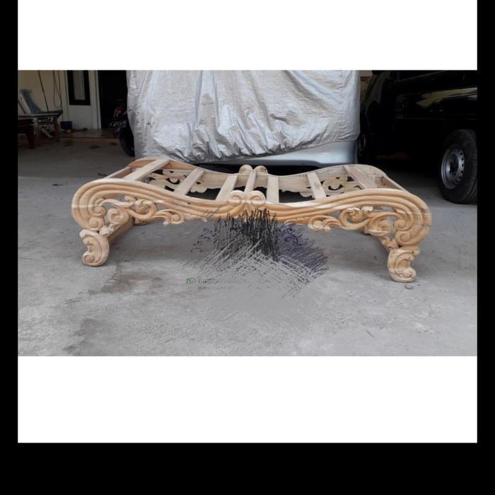 kursi pelaminan akad stool mentahan