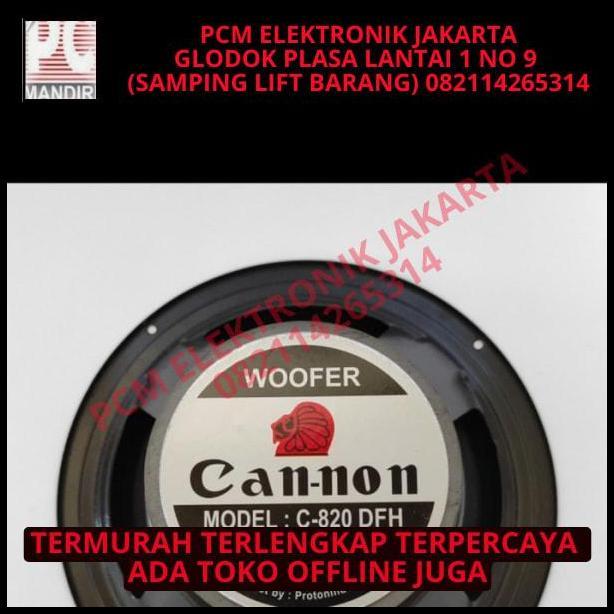 BEST DEAL SPEAKER CANNON CAN NON CANON PRO 8 INCH 8INCH FULLRANGE FULL RANGE - 