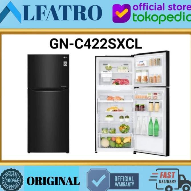 Murah Lg Kulkas 2 Pintu Gnc422Sxcl / Gn-C422Sxcl