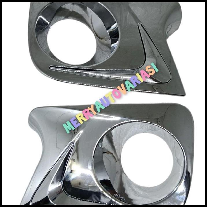 BEST DEAL COVER RING FOGLAMP COVER LAMPU KABUT MOBIL ALL NEW AVANZA / ALL NEW XENIA 2012 - 2016 2 PC