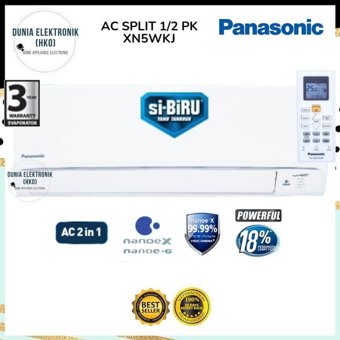 Murah Ac Panasonic 3/4 Pk Xn7Wkj | Panasonic Xn7Wkj Deluxe Low Watt Nanoe X