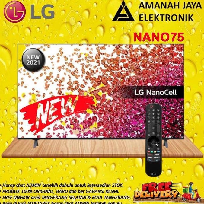 Murah Lg Nanocell Tv 2021 65 Inch | 65Nano75Tpa | 65Nano75 Smart Tv 65 Inch