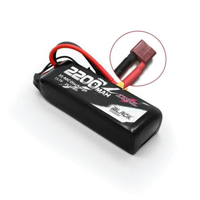 Grosir Cnhl Black Series 2200Mah 3S 11.1V 40C Lipo Battery Dean Tplug For Drones