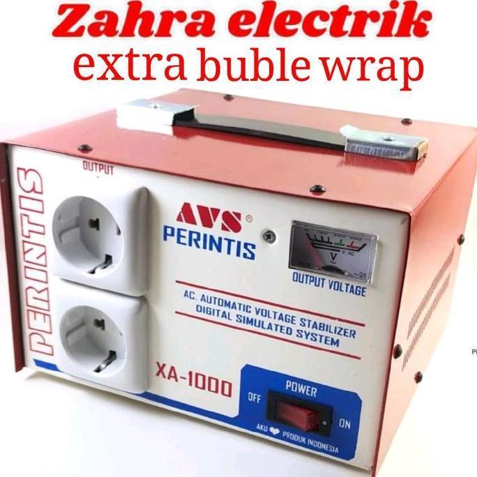 Karyagroup_22 - STABILIZER PERINTIS / PENYETABIL TEGANGAN LISTRIK UNTUK ELECTRONIK TV KULKAS MEJIK C
