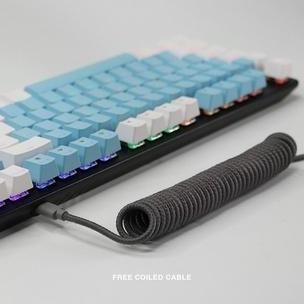 NEW REXUS LEGIONARE MX5.2 TKL FINALE: KEYBOARD GAMING MECHANICAL MODERN, DESAIN RINGKAS, KEYCAPS DOU