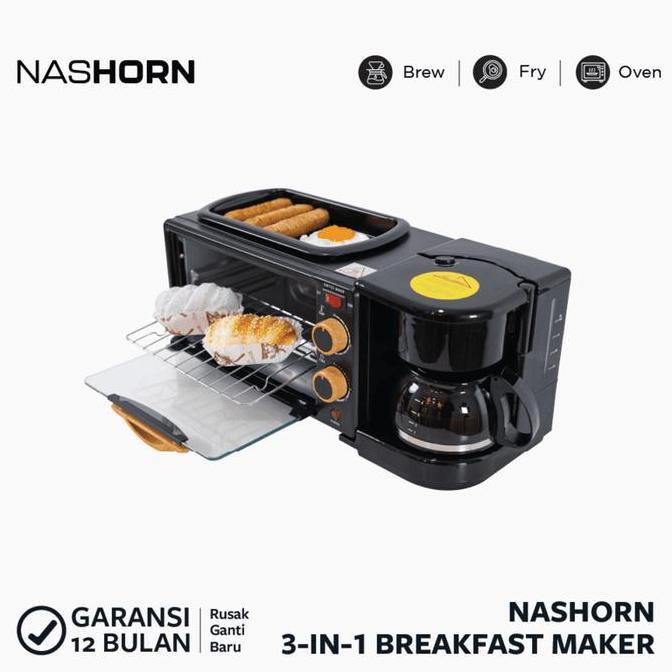 B Coffee Co. X NASHORN 3-in-1 Breakfast Coffee Maker