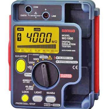 Sanwa Mg1000 Digital Insulation Tester / Sanwa Insulation Digital Mg1000 Promo Bulan Ini