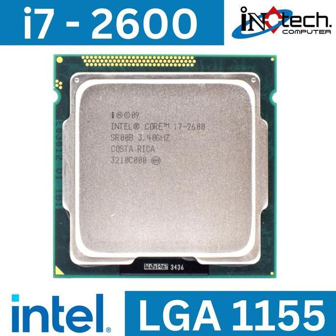 Processor Intel Core I7 2600 Tray Socket 1155 Sandy Bridge Gen 3 Ci7 | Promo