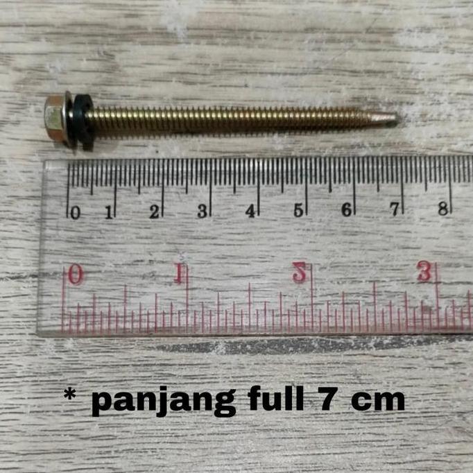 Gasss- Skrup Roofing 7 Cm / Roofing Ekonomis 7 Cm (Harga Per Dus)