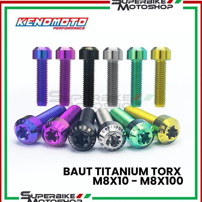 Gasss- Kendmoto Baut Titanium Torx M8