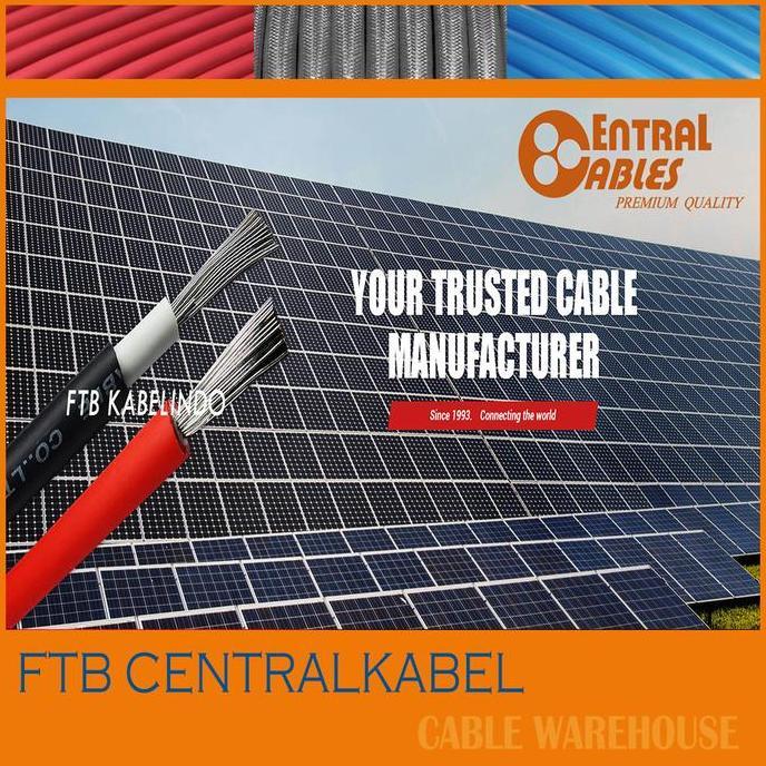 Taiyo- Pv1-F 6 Mm2 10 Awg Pv-1F Solar Panel Cable Kabel Panel Surya 1000V