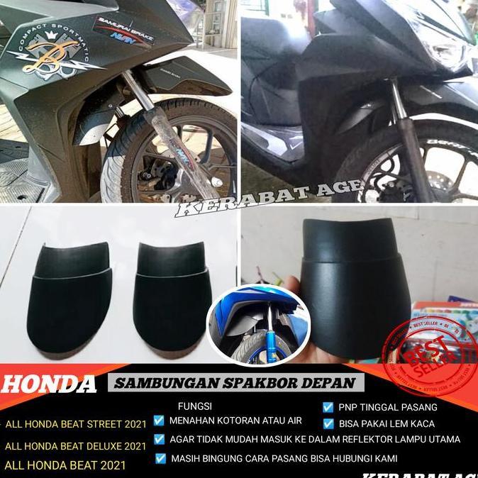 SPAKBOR KOLONG HONDA BEAT NEW 2021 SAMBUNGAN SPAKBOR DEPAN AKSESORIS HIGH QUALITY