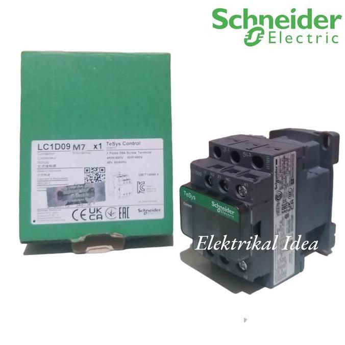 Kontaktor Schneider Lc1D09 / Contactor Lc1D09 Koil Ac Schneider Premium