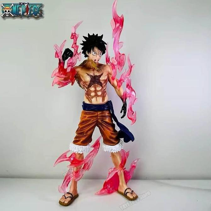Action Figure Luffy Wano Manga Dimension One Piece Th Studio