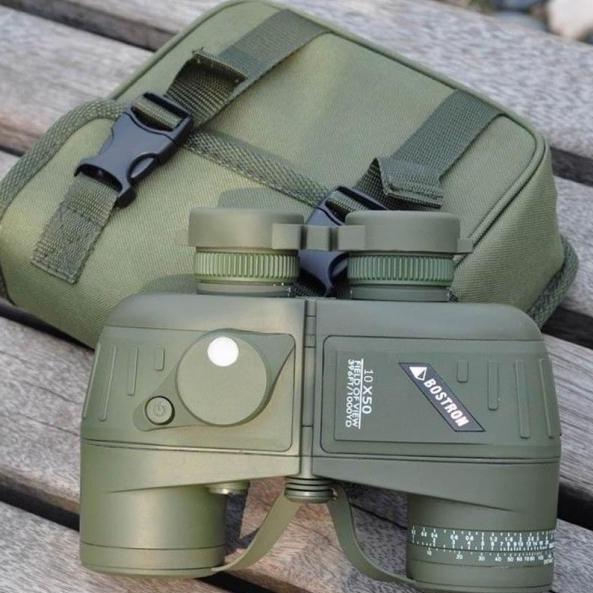 TEROPONG BINOCULAR BINOKULAR MILITER E PRO 10X50 KOMPAS COMPASS