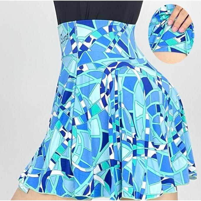 Fitto- 728 Jhob Sport Rok Korean Style Rok Mini Dewasa Rok Olahraga Gym Fitnes Jogging Bahan Poliste