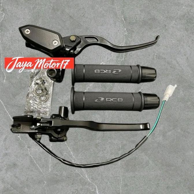 Master Rem Tabung Model Oval Original + Handgrip RCB Original 100% HG55 + Jalu Stang CNC Bisa Untuk 