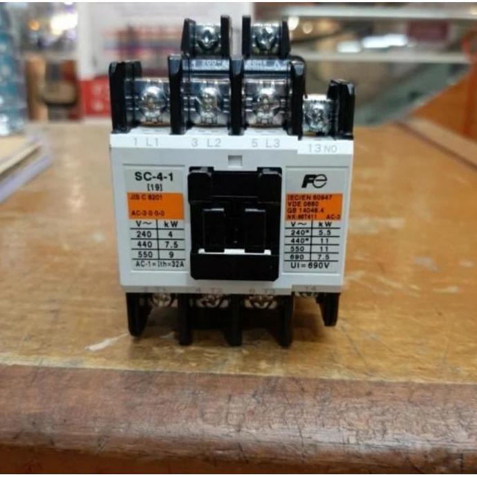 Kontaktor Fuji Electric Sc-4-1 Scn41 Premium