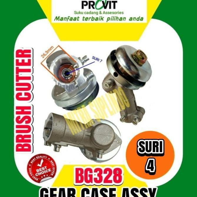bg328 gear case/kepala pisau suri 4* mesin potong padi