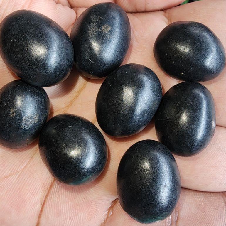 NEW PRODUCT BATU BENTUK TELUR KOCAK BATU HITAM