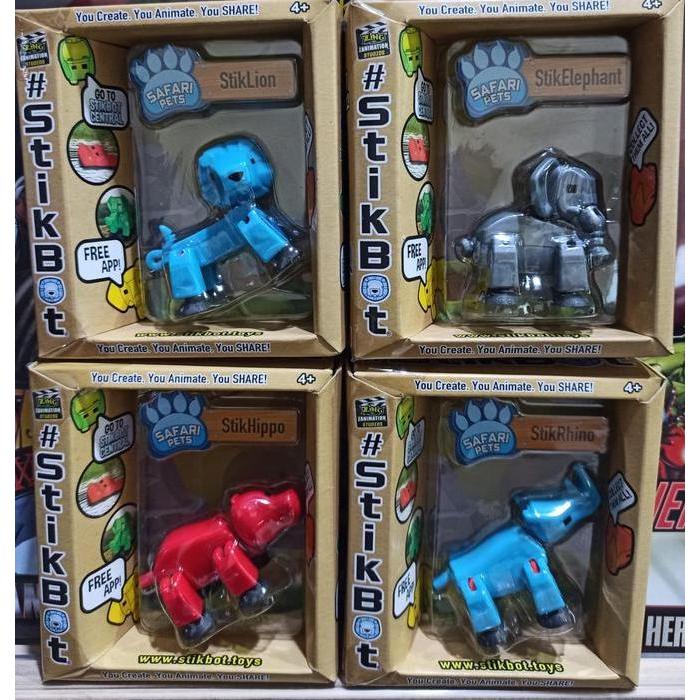 Stikbot Pets Serie 2 StikHorse Figure Safari Pets