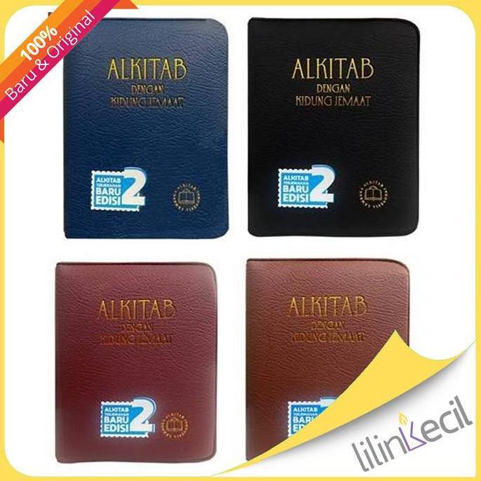 Alkitab Kristen Kecil + Kidung Jemaat Cover Resleting TB2 034 TI KJ