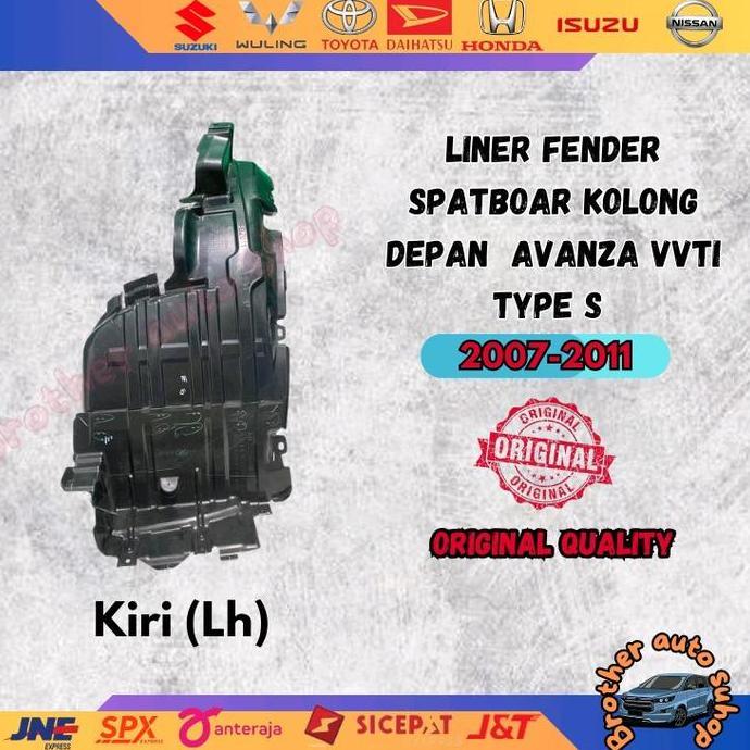 Promo Liner Fender Avanza Vvti Type S 2007-2011