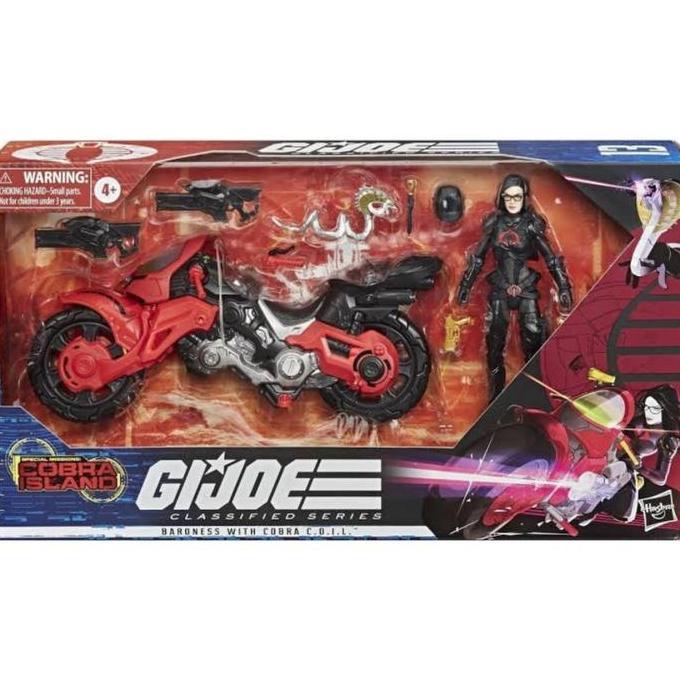 Hasbro GI JOE Classified Series BARONESS WITH COBRA C.O.I.L. COIL